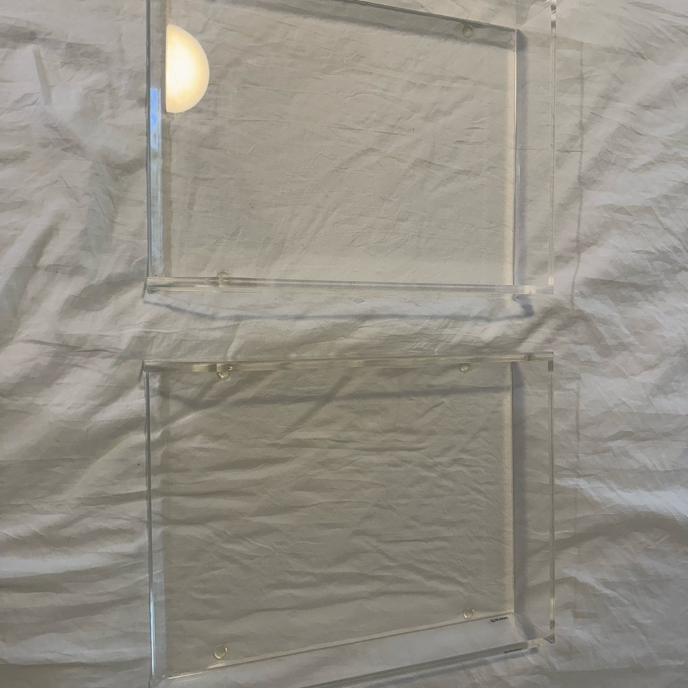 Clear Acrylic Paper Desk Holder